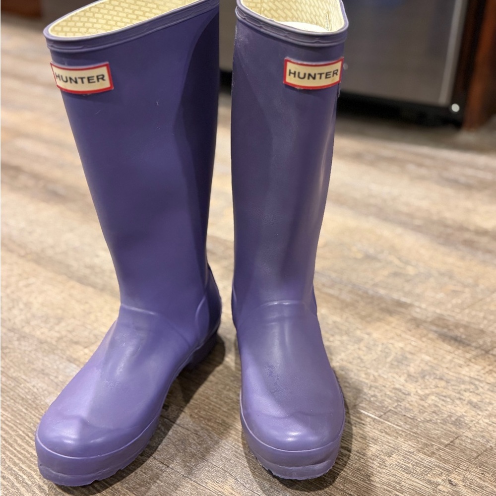 Hunter Yourh Purple Rain Boots